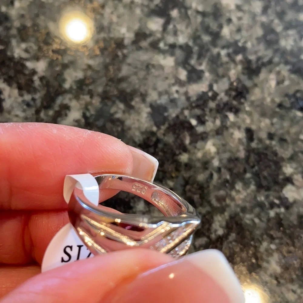 Men’s Sterling silver Wedding Ring 8 9 10 11 12